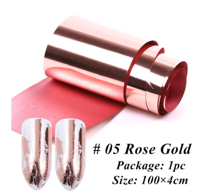 Rose Gold Transfer Foil
